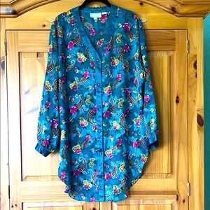 🌟HP🌟VINTAGE Sheer Floral Nightgown